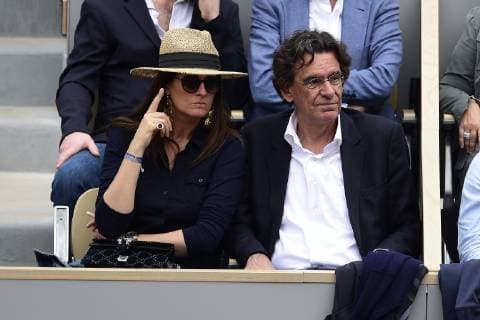 Luc Ferry CELEBRITES : Internationaux de France 2019 Roland Garros - Finale Hommes - 09 06 2019 JBAutissier Panoramic 