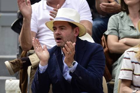 Clovis Cornillac CELEBRITES : Internationaux de France 2019 Roland Garros - Finale Hommes - 09 06 2019 JBAutissier Panoramic 