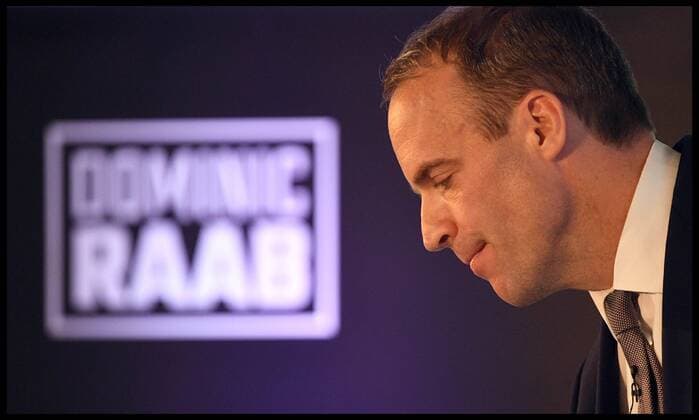 . 10 06 2019. London, United Kingdom. Dominic Raab Leadership Campaign Launch. Dominic Raab announces his Leadership Campaign to take over from Theresa May as Prime Minister  xAndrewxParsonsx xi-Imagesx IIM-19781-0035