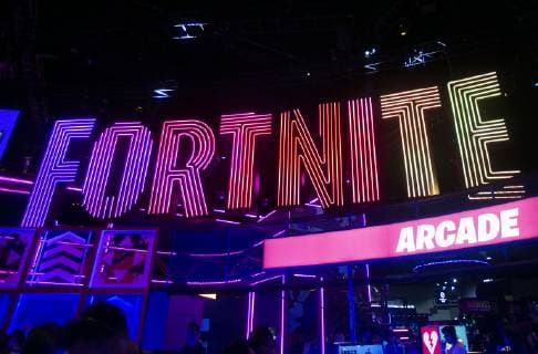 June 11, 2019 - Los Angeles, California, U.S - Epic Games Fortnite at the Electronic Entertainment Expo (E3) on Tuesday June 11, 2019 at the Los Angeles Convention Center in Los Angeles, California. ARIANA RUIZ PI Los Angeles U.S. - ZUMAp124 20190611_zaa_p124_026 Copyright: xArianaxRuizx
