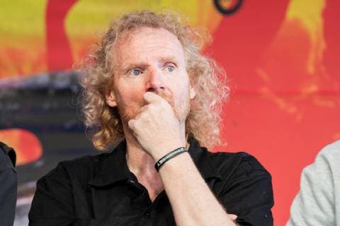 Pressekonferenz zum Musikfestival und Motorsportfestival Werner - Das Rennen 2019 - Holger Hüber, Grüner Wacken Open Air WOA und Veranstalter Werner-Rennen;Pressekonferenz zum Musikfestival und Motorsportfestival Werner - Das Rennen 2019 -, Hamburg Hamburg Deutschland Flugplatz Hartenholm