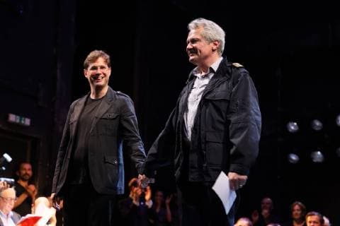 Entertainment Bilder des Tages Verleihung der Marietta und Friedrich Torberg Medaille Wien, Theater in der Josefstadt, 12. 06. 2019 Herbert FÖTTINGER, Daniel KEHLMANN