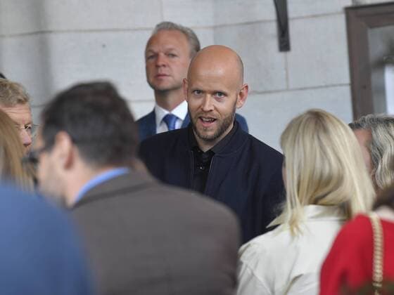 Spotify founder Daniel Ek arrives to the Brilliant Minds conference at Grand Hotel in Stockholm, Sweden 2019-06-13 (c) Karin Törnblom TT Stockholm Sweden x2377x *** Spotify founder Daniel Ek arrives to the Brilliant Minds conference at Grand Hotel in Stockholm, Sweden 2019 06 13 c Karin Törnblom TT Stockholm Sweden x2377x,  Copyright: xKarinxTörnblom TTx Brilliant Minds 2019
