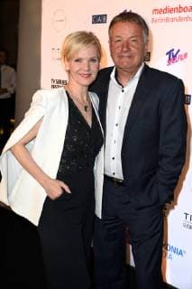 Andrea Kathrin Loewig, Thomas Ruehmann beim Berlin TV Series Award 2019 im TITANIC Hotel am Gendarmenmarkt in Berlin am 13.06.2019