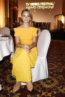 Sonja Gerhardt bei der Verleihung des Berlin Series Award 2019 im Titanic Hotel Gendarmenmarkt. Berlin, 13.06.2019