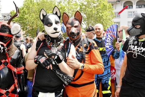 15.06.2019 Zuerich,Schweiz. Im Bild : Zurich - Pride. Schwule und Lesben Veranstaltung.Bunt Parade Stimmung *** 15 06 2019 Zurich, Switzerland In picture Zurich Pride Gays and lesbians Event Colourful parade Mood 