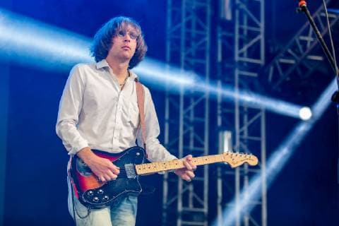 June 14, 2019 - Manchester, Tennessee, U.S - AUSTIN BROWN of Parquet Courts during the Bonnaroo Music + Arts Festival in Manchester, Tennessee Manchester U.S. - ZUMAs135 20190614_zap_s135_095 Copyright: xDanielxDeSloverx
