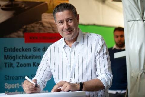 Halle Westf., Deutschland 16.06.2019: 27. Noventi Open 2019 - Tag 2 Joachim Llambi , Halle Westf. Nordrhein-Westfalen Deutschland Gerry Weber Stadion