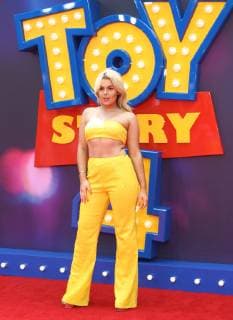 June 16, 2019 - London, United Kingdom - Tallia Storm attends the European Premiere of Toy Story 4 at Odeon Luxe, Leicester Square in London. London United Kingdom - ZUMAs197 20190616_zaa_s197_140 Copyright: xKeithxMayhewx