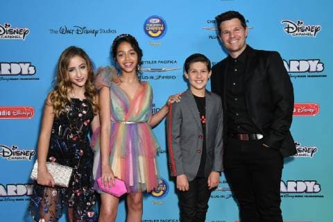 16 June 2019 - Studio City, California - Ava Kolker, Ruth Rigi, Jackson Dollinger, Ian Reed Kesler. 2019 ARDYs: A Radio Disney Music Music Celebration held at CBS Studios. Photo Credit: Birdie Thompson AdMedia 241859 2019-06-16 California Studio City Etats-Unis  Copyright: xAdMediax STAR_241859_219