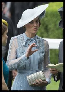 . 18 06 2019. Ascot , United Kingdom. Duchess of Cambridge on the opening day of Royal Ascot, United Kingdom.  xStephenxLockx xi-Imagesx IIM-19815-0094