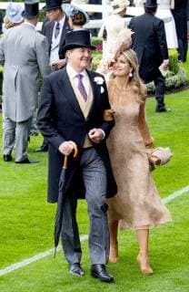 18-06-2019 England Queen Maxima and King Willem-Alexander during the Royal Ascot horse races. The 5 day meeting is one of the highlights of the horse racing calendar and has been held at the famous Berkshire course since 1711.  Copyright: xPPEx