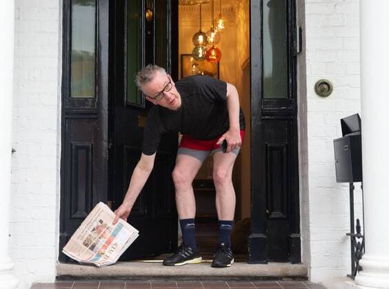 News Themen der Woche KW25 News Bilder des Tages . 19 06 2019. London, United Kingdom. Leadership candidate outside his home in West London Michael Gove. West London.  xMarkxThomasx xi-Imagesx IIM-19820-0004