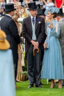 King Willem-Alexander and Queen Maxima visit Royal Ascot with Queen Elizabeth, Prince Charles, Camilla Duchess of Cornwall, William and Catherine Duke and Duchess of Cambridge in Ascot, United Kingdom, 18 June 2019. Credit: Wesley de Wit Hollandse Hoogte  Copyright: xHollandsexHoogtex xWesleyxdexWitx x90902461x