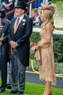 King Willem-Alexander and Queen Maxima visit Royal Ascot with Queen Elizabeth, Prince Charles, Camilla Duchess of Cornwall, William and Catherine Duke and Duchess of Cambridge in Ascot, United Kingdom, 18 June 2019. Credit: Wesley de Wit Hollandse Hoogte  Copyright: xHollandsexHoogtex xWesleyxdexWitx x90902745x