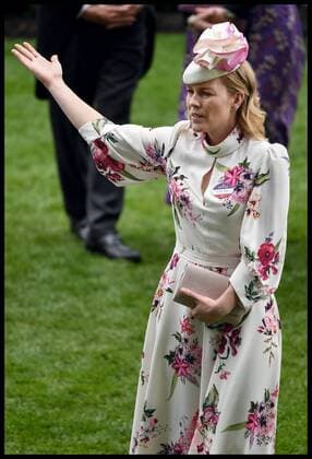 . 20 06 2019. Ascot, United Kingdom. Royal Ascot-Ladies Day. Autumn Phillips joins HM Queen Elizabeth II accompanied by other members of the Royal Family at Royal Ascot for Ladies Day.  xAndrewxParsonsx xi-Imagesx IIM-19827-0033