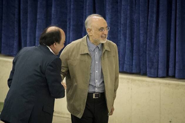 June 21, 2019 - Tehran, Tehran, Iran - Head of the Atomic Energy Organisation of Iran, Ali Akbar Salehi, is seen during Friday Prayer at the Imam Khomeini Mosalla in Tehran, Iran. Tehran Iran - ZUMAf146 20190621_zip_f146_066 Copyright: xRouzbehxFouladix