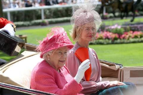 Queen Elizabeth II attends day 4 of Royal Ascot at Ascot Racecourse in Berkshire, England. JUNE 21st 2019  MTXx192249