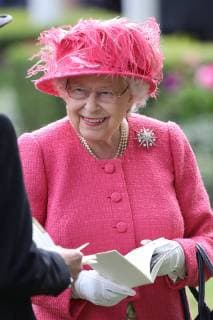 Entertainment Themen der Woche KW25 Entertainment Bilder des Tages . 21 06 2019. Ascot , United Kingdom. Queen Elizabeth II on day four of Royal Ascot , United Kingdom.  xStephenxLockx xi-Imagesx IIM-19830-0052