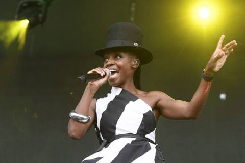 Skye Edwards, singer of British band Morcheeba, performs during the Metronome music festival in Prague, Czech Republic, on Friday, June 21, 2019. (CTKxPhoto OndrejxDeml) CTKPhotoP201906210981901  dml 007