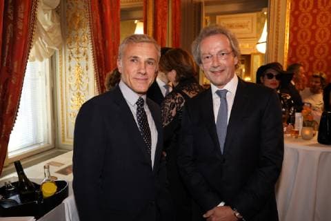 Goldmedaille der Künste Verleihung im Kennedy Center in Wien Verleihung Goldmedaille des Kennedy Center Wien, Albertina, 21. 06. 2019 Christoph WALTZ, Franz WELSER MÖST