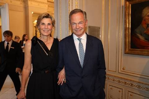 Goldmedaille der Künste Verleihung im Kennedy Center in Wien Verleihung Goldmedaille des Kennedy Center Wien, Albertina, 21. 06. 2019 Desiree TREICHL STÜRGKH, Andreas TREICHL
