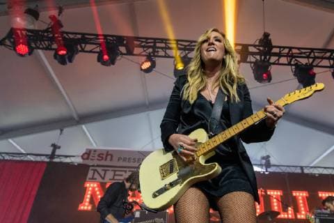 June 21, 2019 - Chicago, Illinois, U.S - CLARE DUNN during the LakeShake Country Music Festival in Chicago, Illinois Chicago U.S. - ZUMAs135 20190621_zap_s135_050 Copyright: xDanielxDeSloverx