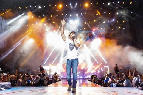 June 23, 2019 - Chicago, Illinois, U.S - GRANGER SMITH during the LakeShake Country Music Festival in Chicago, Illinois Chicago U.S. - ZUMAs135 20190623_zap_s135_051 Copyright: xDanielxDeSloverx