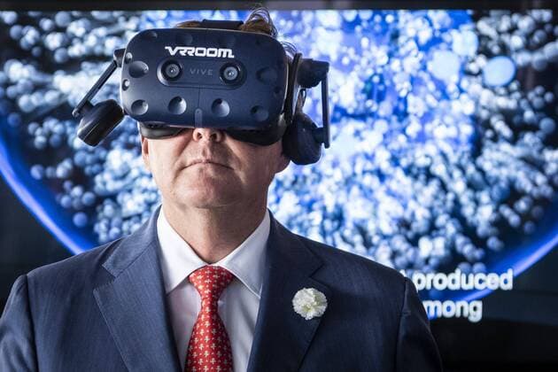 Entertainment Themen der Woche KW26 Entertainment Bilder des Tages The Netherlands, Veendam, 26-06- 19; King Willem-Alexander performs the official opening of the green hydrogen plant Hystock. This installation can convert one megawatts of green power into hydrogen. Photo: Kees van de Veen  Copyright: xHollandsexHoogtex xKeesxvanxdexVeenx x91169258x