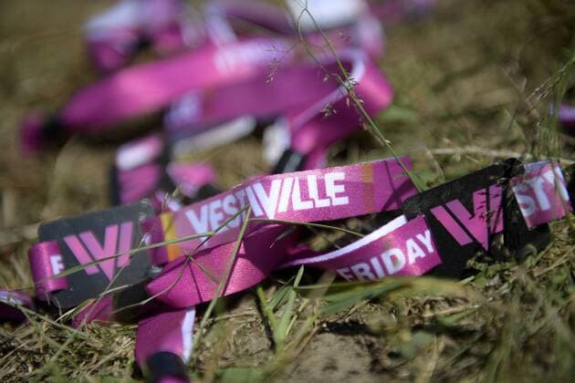 News Themen der Woche KW26 News Bilder des Tages Illustration picture shows the site of the Vestiville Festival, in Lommel, Saturday 29 June 2019. The mayor of Lommel cancelled the festival at the moment it should have started. Three organisers have been arrested for questioning.  YORICKxJANSENS 05615655