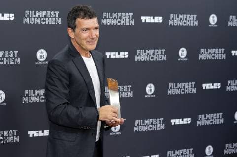 Antonio Banderas bei der CineMerit-Gala zu Ehren von Antonio Banderas mit der Premiere von Leid und Herrlichkeit Dolor y gloria auf dem 37. Filmfest München 2019 im Festivalzentrum Gasteig. München, 29.06.2019