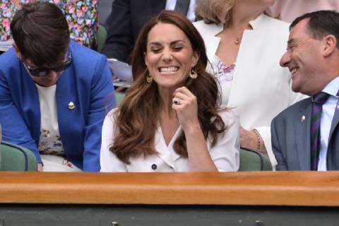 July 2, 2019 - London, London, UK - London, UK. HRH The Duchess of Sussex watches center court tennis fro the Royal Box on Day 2 of the Wimbledon Tennis Championships 2019 held at the All England Lawn Tennis and Croquet Club. London UK  - ZUMAl94_ 20190702_zaf_l94_013 Copyright: xRayxTangx