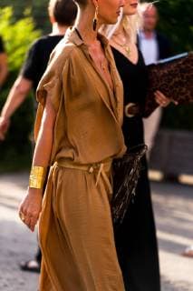 Chic showgoers attending Berlin Fashion Week - July 1, 2019 - BFW: Spring 2020 Street Style Day 1, Berlin Germany  Copyright: xNickxLeuzex NLBFW20190701ZDC27