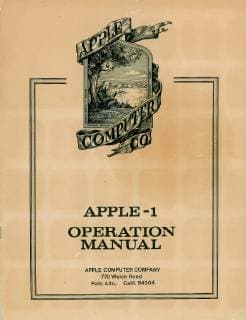 June 28, 2019 - Boston, Massachusetts, U.S. - Apple-1 Computer Operation Manual could fetch $10k An extremely rare original Apple-1 Operation Manual from 1976 will be auctioned by Boston-based . The original vintage Apple-1 Operation Manual issued by the Apple Computer Company circa 1976, 12 pages, featuring Apple s original logo on the front cover, designed by third Apple co-founder Ron Wayne and showing Isaac Newton thoughtfully seated beneath a tree, with a shining apple dangling overhead. The Operation Manual features information on getting the system up and running, using the system monitor, and expanding the Apple system, and features an impressive fold-out schematic of the Apple-1 computer. It also has a page headed 6502 Hex Monitor Listing, for an innovative memory program devised by Steve Wozniak which is commonly called th - ZUMAz03_ 20190628_sha_z03_240 Copyright: xRRxAuctionx