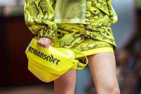 Marina Hoermaseder Fashion Show waehrend der Berlin Fashion Week Spring Summer 2020 in Berlin am 4. Juli 2019. Marina Hoermanseder Fashion Show - Berlin Fashion Week SS 2020