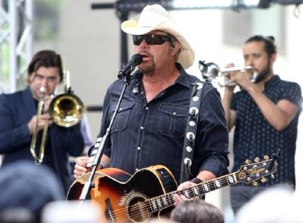 NEW YORK, NY - July 05: Toby Keith performs on NBC s Today Show Concert Series in New York City on July 05, 2019. Copyright: xRWx