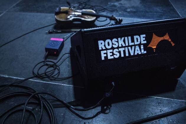 Danske Astrid Sonne spiller elektronisk musik paa Gloria paa Roskilde Festival fredag den 5. juli 2019.. , Roskilde Denmark Copyright: HellexArensbak HellexArensbakx cop200 spdk20190705-202254-L