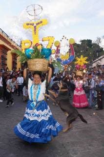 July 5, 2019 - EUM20190705NAC11.JPG .OAXACA, Oax. TraditionTradicion-Guelaguetza.- 5 de julio de2019. Aspectos del primer convite de la Guelaguetza 2019 que se llevo a cabo en las calles del centro historico de Oaxaca. Foto: Agencia EL UNIVERSALEELG Copyright: xElxUniversalx