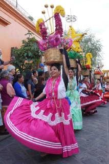 July 5, 2019 - EUM20190706NAC02.JPG .OAXACA, Oax. TraditionTradicion-Guelaguetza.- Aspectos del primer convite de la Guelaguetza 2019 que se llevo a cabo en las calles del centro historico de Oaxaca, la tarde del 5 de julio de2019. Foto: Agencia EL UNIVERSALEELG Copyright: xElxUniversalx