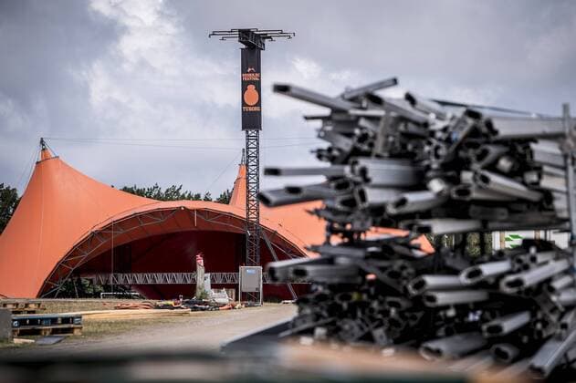 Oprydning efter Roskilde Festivalen, mandag den 8. juli 2019.De cirka 130.000 deltagere i festivalen efterlader telte, soveposer og meget andet som bl.a. kan anvendes til genbrug.. , Roskilde Denmark Copyright: RitzauxScanpix MadsxClausxRasmussenx COP101 spdk20190708-154130-L