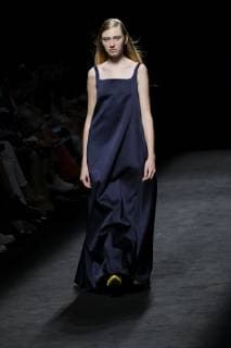 July 10, 2019 - Madrid, Spain - A model walks the runway at the Devota & Lomba fashion show during the Mercedes Benz Fashion Week Spring Summer 2020 at Ifema on July 09, 2019 in Madrid, Spain. Madrid Spain  - ZUMAn230 20190710_zaa_n230_171 Copyright: xOscarxGonzalezx