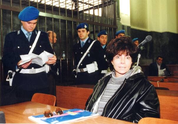 PROCESSO PER OMICIDIO DI MAURIZIO GUCCI PATRIZIA REGGIANI IN TRIBUNALE (Giuseppe Aresu Fotogramma, MILANO - 1998-11-03) p.s. la foto e utilizzabile nel rispetto del contesto in cui e stata scattata, e senza intento diffamatorio del decoro delle persone rappresentate  Copyright: xGiuseppexAresux xIPAx xFOTOGRAMMAx IPA_314105