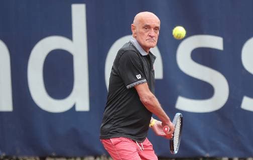 Martin KIND im Tennisduell Braunschweig