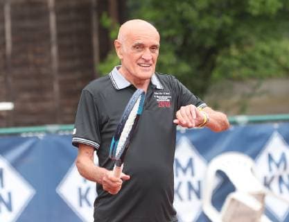 Martin KIND im Tennisduell Braunschweig