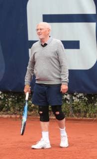 Dirk ROSSMANN im Tennisduell Braunschweig