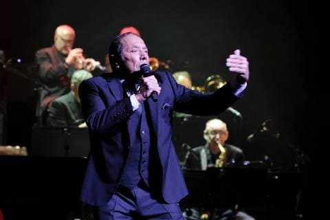 July 16, 2019 - Madrid, Spain - Canadian singer Paul Anka performs on stage during his concert at the Royal Theater in Madrid, Spain, 15 July 2019, on occasion of the 5th edition of the Universal Music Festival 2019. Madrid Spain  - ZUMAn230 20190716_zaa_n230_011 Copyright: xOscarxGonzalezx