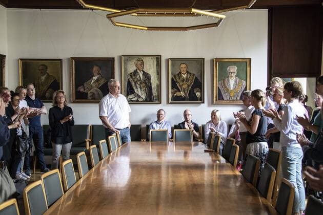 News Bilder des Tages Exzellenz-Initiative Universität zu Koeln Deutschland Datum: 19.07.2019 Rektor Axel Freimuth