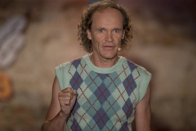 Olafs Klub - Neue TV-Show für Comedian Olaf Schubert im MDR - Fernseh-Aufzeichnung im Neuen Schauspiel Leipzig.