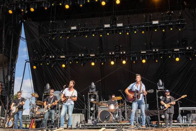 July 19, 2019 - Twin Lakes, Wisconsin, U.S - CURTIS REMPEL and BRAD REMPEL of High Valley during the Country Thunder Music Festival in Twin Lakes, Wisconsin Twin Lakes U.S. - ZUMAs135 20190719_zap_s135_002 Copyright: xDanielxDeSloverx