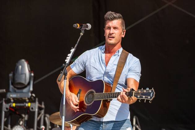 July 19, 2019 - Twin Lakes, Wisconsin, U.S - BRAD REMPEL of High Valley during the Country Thunder Music Festival in Twin Lakes, Wisconsin Twin Lakes U.S. - ZUMAs135 20190719_zap_s135_022 Copyright: xDanielxDeSloverx